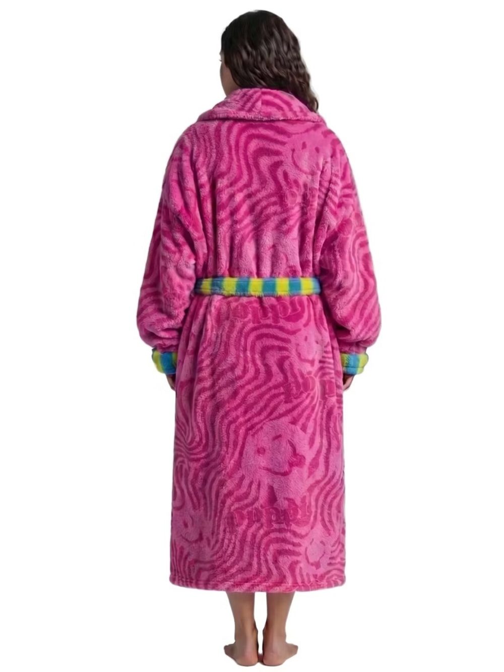 Poppi Bath Robe Pink - Picture 11 of 13